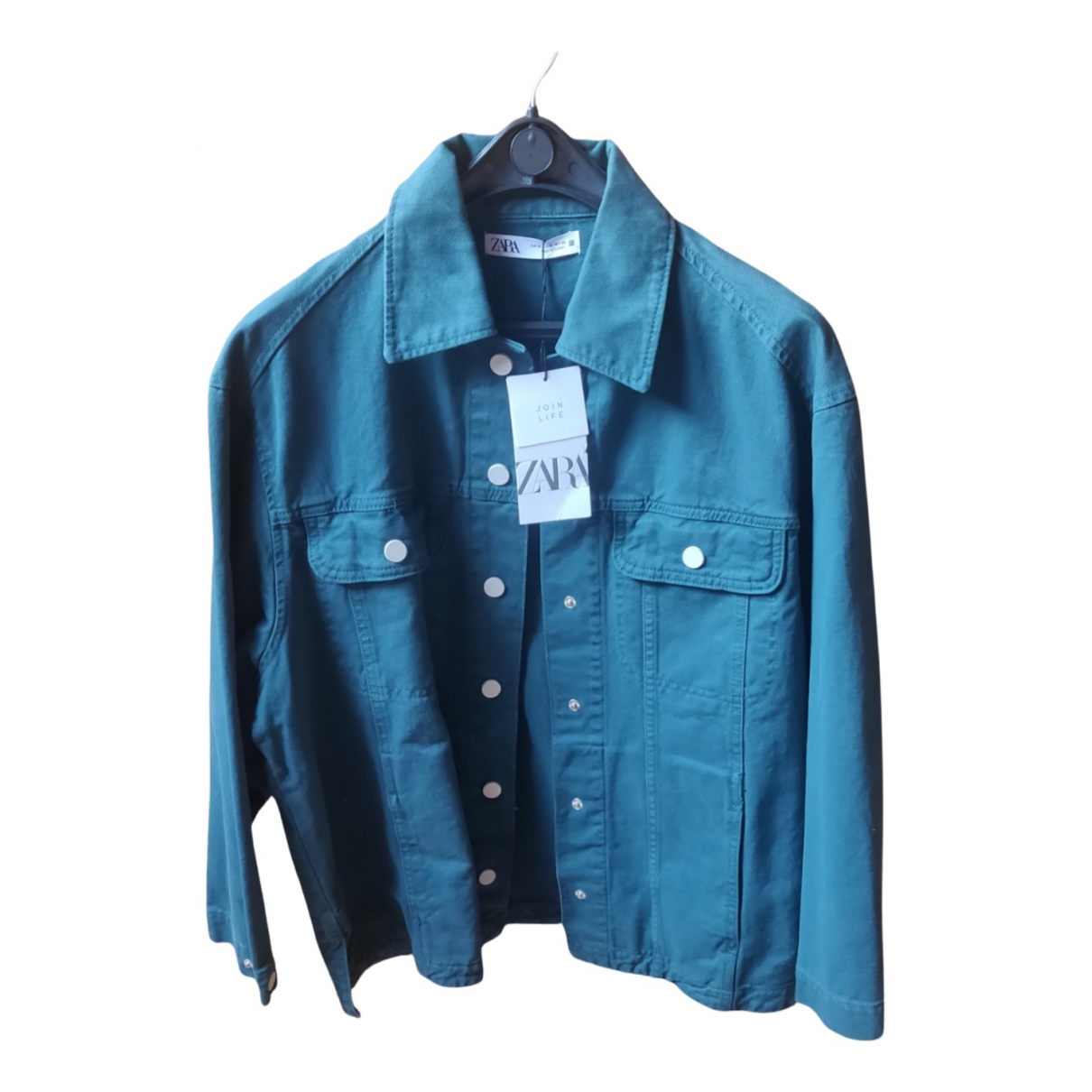 Jacket Zara Green size L International 